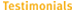 Testimonials